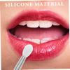 Beatifufu 10pcs Silicone Lip Brush Set Lip Applicators for Gentle Silicone Brush for Makeup view 3