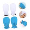HAPINARY 2pairs Reusable Paraffin Wax Gloves for Hand Care Washable Exfoliating Mitts for Moisture Absorption for Home view 3