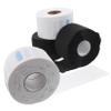 FOMIYES 4rolls Disposable Neck Papers for Hairstyling Black Collar Papers for Hair Salon Supplies Convenient Hair Cutting Coloring Accessory Fits Adults view 1