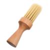 Beatifufu Ergonomic Wooden Handle Beard Brush Men's Shaving Tool Mustache Brush Bristles view 1