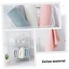 Beatifufu 4pcs Soft Cotton Face Towels Absorbent Washcloths Grey for Gentle Skin Care Bathing and Daily Use view 4