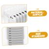 ABOOFAN Acrylic False Eyelash Storage Box Makeup Organizer for Counter Makeup Case Layers Eyelash Holder for Women view 4