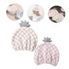 BIUDECO 2pcs Thick Microfiber Hair Drying Caps for Women Absorbent Quick-Dry Bath Towels Pineapple Patterned Water-Absorbing Hats for Long and Curly Hair view 2