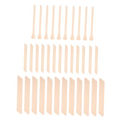 Beatifufu 150pcs Waxing Sticks for Hard Wax Body Wax Applicator Smooth Surface No Burrs Pain Safe