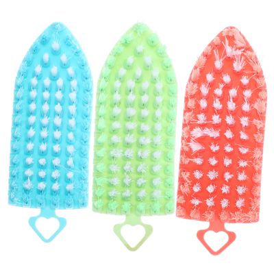 Healeved 3pcs Nail Art Cleaning Brush Portable Nail Brush Cleaner Kit Cleaner for Shoes