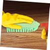 Healeved 3pcs Nail Art Cleaning Brush Portable Nail Brush Cleaner Kit Cleaner for Shoes view 3