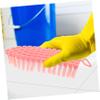 Healeved 3pcs Nail Art Cleaning Brush Portable Nail Brush Cleaner Kit Cleaner for Shoes view 4