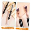 FRCOLOR 10pcs Dual Tip Eyebrow Brush Cap Girl Eyelash Brushes for Makeup High-grade Material Easy Eyebrow Grooming and Lash Separation view 3