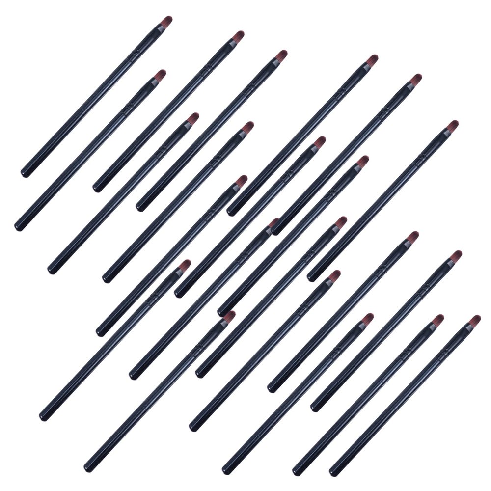 BIUDECO 50pcs Lip Brush Applicator for Lipstick and Gloss Soft Cosmetic Tool for Even Application for Makeup Artists and Everyday Use