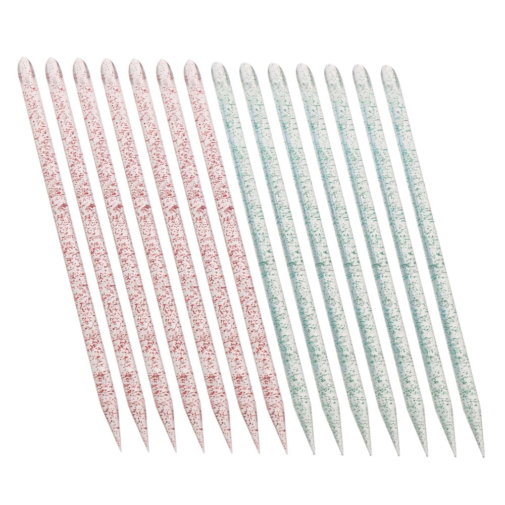 BIUDECO 200pcs Manicure Kit Cuticle Remover Tools Multifunctional Nail Art Pen Dotting Pen Cuticle Pusher for Home and Professional Use