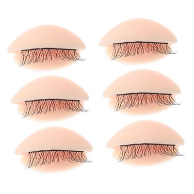 Makeup Practice Device with Removable 3d Silicone Eyelids
