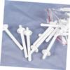 HAPINARY 60pcs Disposable Plastic Wax Sticks Nose Hair Wax Applicators Easy to Use No Burrs view 2