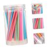 Baluue 100pcs Environmental-friendly Lip Brush Makeup Tool Lipstick Applicators Plastic Lip Brush Wands Beauty Tools for Home Professional view 4