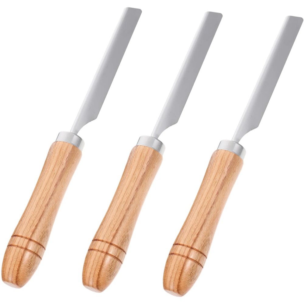 Alipis 3pcs Professional Shaving Tool Holder Pig Hair Scraper Tool Hair Removal Cutter Rack Home Accessories