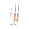 Alipis 3pcs Professional Shaving Tool Holder Pig Hair Scraper Tool Hair Removal Cutter Rack Home Accessories view 2