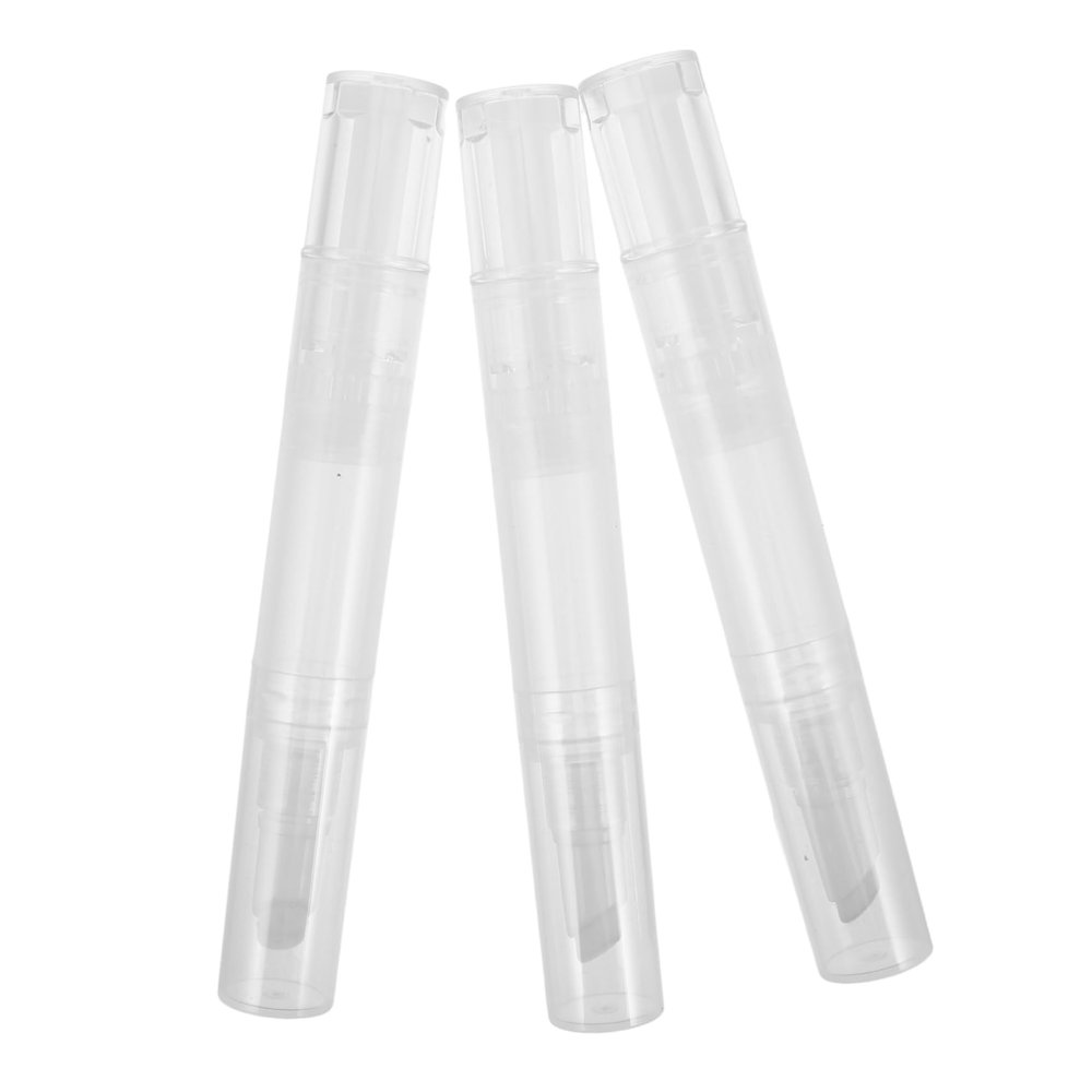 WOONEKY 3pcs Versatile Twist Pen Anperio Nail Growth Pen Brush Container for Makeup