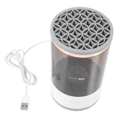 BIUDECO Automatic Makeup Brush Cleaner Electric Makeup Cleaner for Brushes and Sponges Usb Rechargeable Fast Drying