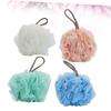 NULYLU 4pcs Bath Ball Shower Ball Bath Scrubber Body Scrubber Bathroom Accessories Mesh Nets Pe Material view 2
