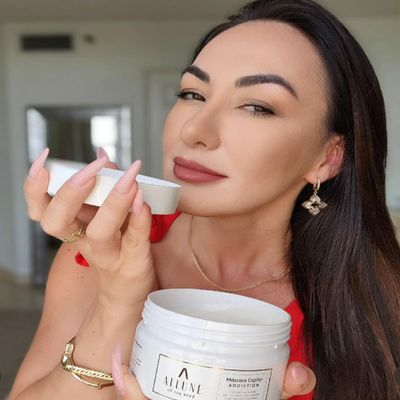 Allune Addiction Hair Mask, Deep Conditioning Treatment, 8.1 fl oz, Brazilian Natural Ingredients