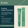 KRETE Cooling Under-Eye Stick with Liposomal Caffeine and Tripeptide-5 - Helps with Dark Circles and Puffiness, Vegan & Cruelty-Free, 15ml view 3