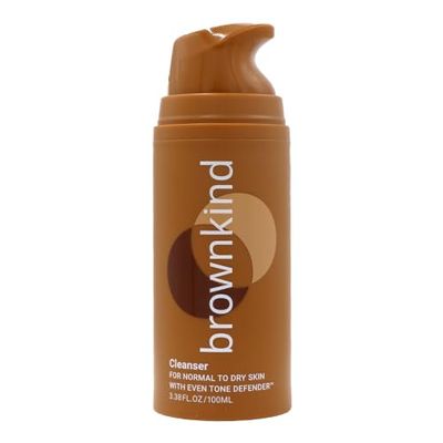 brownkind Cleanser for Normal to Dry Skin  Gentle Hydrating Face Wash, With Amla & Rainbow Algae, Dermatologist-Designed for Melanin-Rich Skin, 100ml