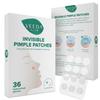 Veeda Glow Pimple Patches Hydrocolloid Acne Patches for Face, Absorb Pus & Flatten Blemishes Overnight, Invisible Zit Spot Treatment, Non-Irritating Blemish Covers, 36 Count view 2