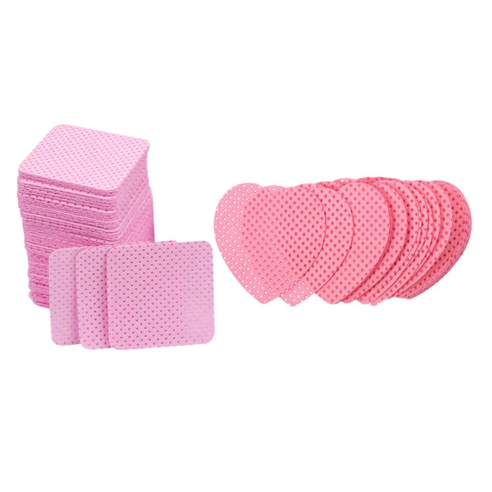 BIUDECO 400sheets Lint Nail Wipes Makeup Remover Pads Easy Gel Removal Cotton Rounds for Home Travel