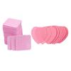 BIUDECO 400sheets Lint Nail Wipes Makeup Remover Pads Easy Gel Removal Cotton Rounds for Home Travel view 1
