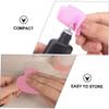 BIUDECO 400sheets Lint Nail Wipes Makeup Remover Pads Easy Gel Removal Cotton Rounds for Home Travel view 4