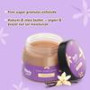Vanilla Vibes Sugar Body Scrub, The Ideal Winter Body Scrub | Brazil Nut Oil | Skin Brightening, Deep Moisturization - 100% Vegan -200 ml Pack Of 1 view 2
