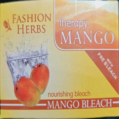 Herbal Mango Bleach 35 Grams Fruit Bleach For all with natural Ingredients