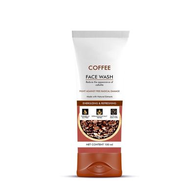 Face Wash For Concentrate for Deep Cleansing & Clove Purifying With Active Coffee Beans Crushed And Natural Ingredients Suitable For All Skin -100 ML Pack Of 1