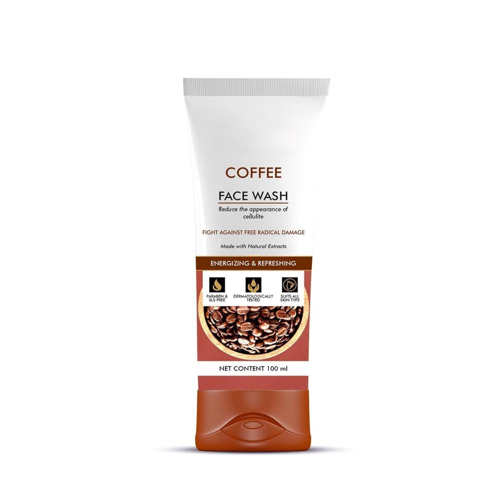 Face Wash For Concentrate for Deep Cleansing & Clove Purifying With Active Coffee Beans Crushed And Natural Ingredients Suitable For All Skin -100 ML Pack Of 1