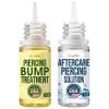 BodyJ4You Piercing Aftercare Kit - Natural Bump Keloid Removal - Saline Spray Aftercare Mist - Ear Gauges Tragus Nose Septum Lip Navel - Soothe Moisturize Skin Recovery Pure Natural Vegan Solution view 1