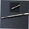 BIUDECO Nail Cuticle Cleaner Stainless Steel Cuticle Spoon Pusher Manicure Tool Nail Care Set view 3
