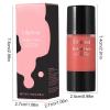 Liquid Blush Stick, 11ML Press Liquid Blush for Cheeks, Intense Lightweight Cream Blush Stick with Fine Glitter, Long-lasting Liquid Face Blushes Tube, for Women & Girls view 2