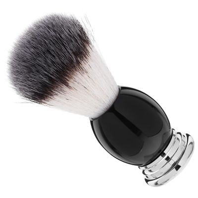 minkissy Barber Brush for Men Ergonomic Shave Brush and Bristles for Precise Beard Grooming and Smoother Skin for Home Salon Use