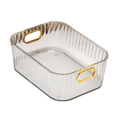 PLAFOPE Storage Box Makeup Organizer Skincare Organizer Desktop Makeup Tools Storage Box