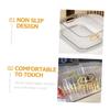 PLAFOPE Storage Box Makeup Organizer Skincare Organizer Desktop Makeup Tools Storage Box view 3