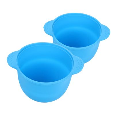 Baluue 2pcs 300ml Silicone Wax Warmer Liners for Hair Removal and Waxing Supplies Reusable Wax Pot Replacement Bowl Compatible Machines for Smooth Application