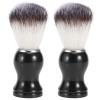 2pcs Shaving Brush, Shaving Brushes for Men Portable Shave Brush Travel Shave Brush Shaving Paint Brush for Men Hair Salon Tool view 1