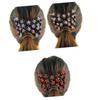 BIUDECO Flower Hairpin Comb Set 2-Piece Chic Decorative Comb for Hair Styling Multifunctional Hair Accessory for Women for Updos and Casual Looks view 1
