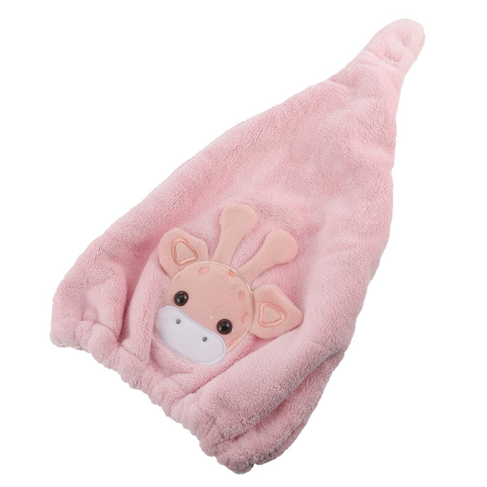 BIUDECO Microfiber Quick Dry Hair Towel Wrap for Women Ultra Absorbent Hair Drying Cap Elastic Band for Adults for Home and Travel