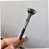 BIUDECO 3pcs Fan-shaped Eyelash Brush Soft Bristles for Even Mascara Application Angled Design for Easy Use Essential Eyelash Extension Tool for Women view 4