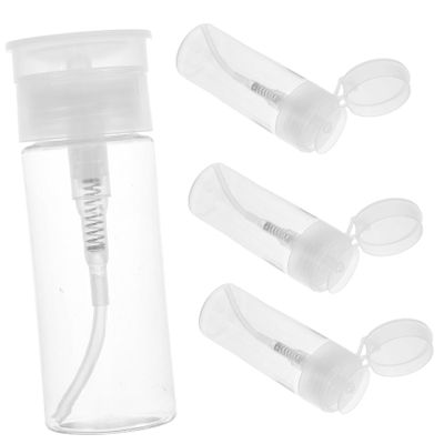100ml Press Bottle Pump Dispenser for Makeup Remover