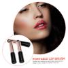 BIUDECO 3 Pcs Silicone Lip Brush Set for Lip Balm and Lipstick Application Portable Makeup Brush for Women Easy to Use and Concealer view 4