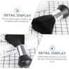 4pcs Hair Duster Brush for Neck and Shoulder Cleanup, Black view 2