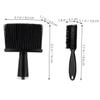 FOYTOKI 2pcs Neck Duster Brush for Hair Cutting and Cleaning Ergonomic Handle Barber Brush for Hairdressers Durable Hair Salon Tool view 2