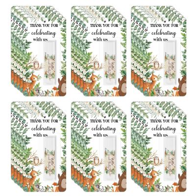 30 Pack Jungle Animal Baby Shower Favors Lip Balms Bulk, Baby Showers Games Prizes Party Gifts, Gender Reveal Favors, Babys Showers Birthday Party Supplies Basket Gift Stuffers