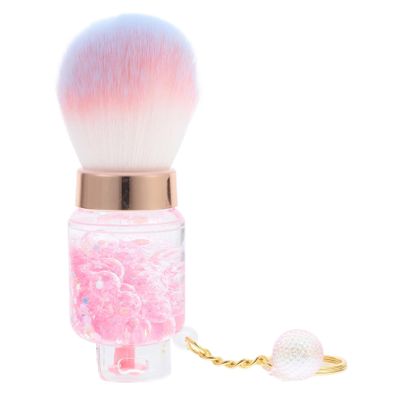 FOYTOKI Nail Brush Powder Applicator for Nail Art Portable Cleaning Brush for Fingernails for Pigment Powder Ergonomic Design for Home Use